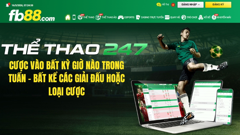 Sảnh Thể Thao 247 – Đa Dạng Sự Kiện Mỗi Ngày