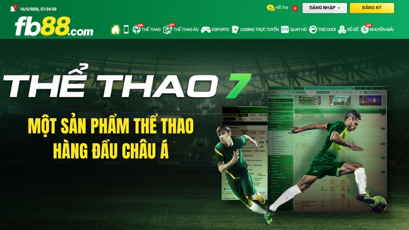 Sảnh Thể Thao 7 – Tỷ Lệ Thưởng Cạnh Tranh Nhất